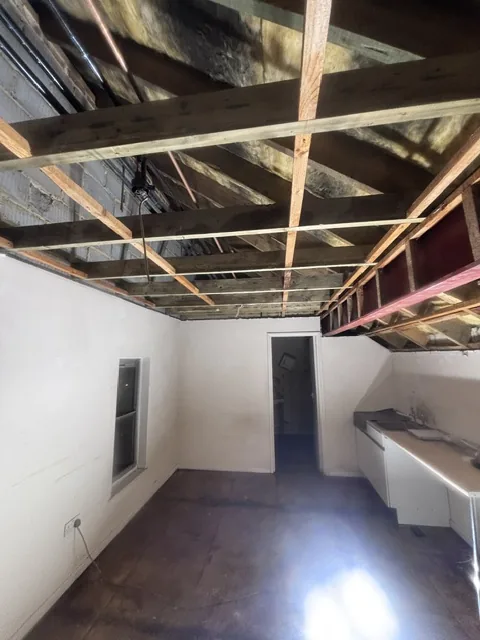 Controlled artex plasterboard strip-out in East Finchley