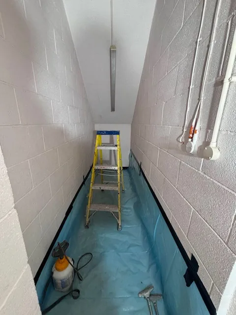 HSE-licensed asbestos gasket strip-out in N2
